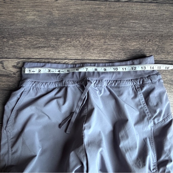 Athleta Attitude Pants Purple Lilac Drawstring 384001 Sz 6 - Picture 9 of 13